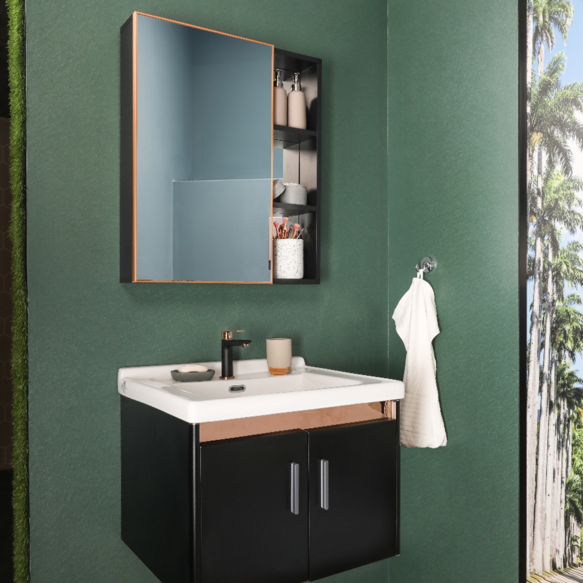 Kabinet Bilik Air Moden: Gaya dan Fungsi untuk Ruang Sempit